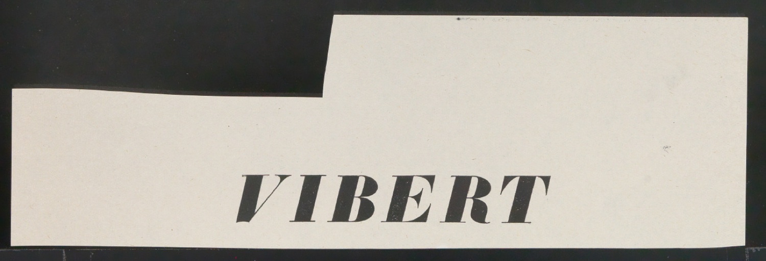 Probedrucke von Bildtafeln für Meisterbuch der Schrift — Blatt 17