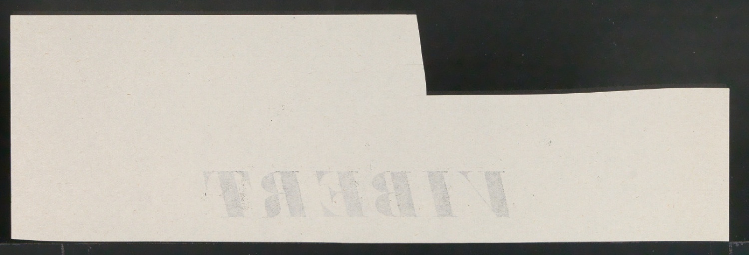 Probedrucke von Bildtafeln für Meisterbuch der Schrift — Blatt 18