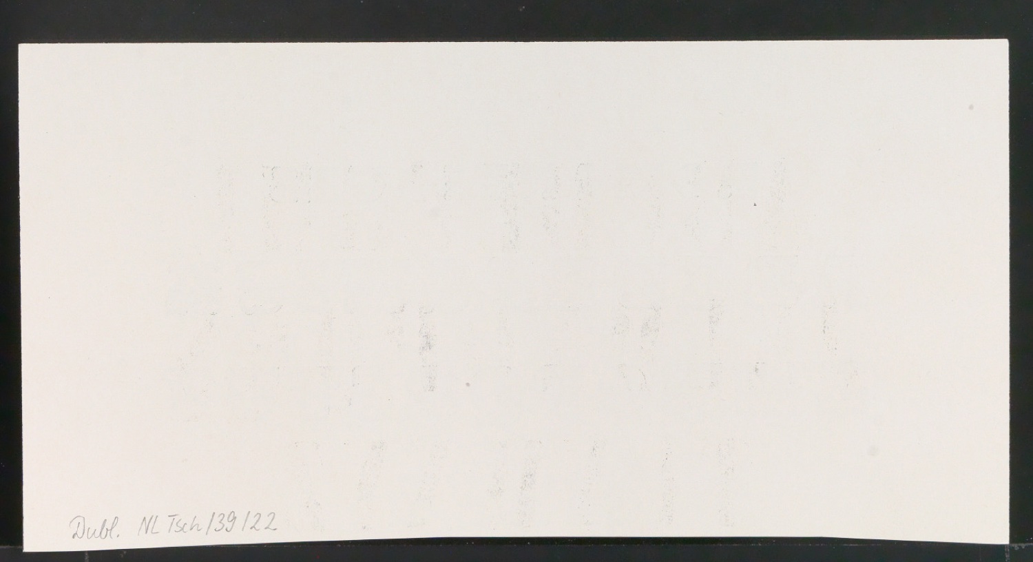 Probedrucke von Bildtafeln für Meisterbuch der Schrift — Blatt 22