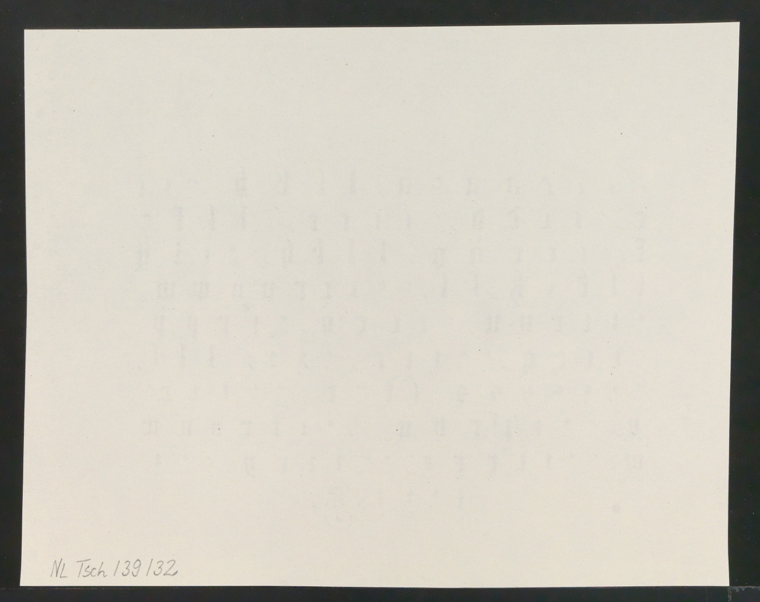 Probedrucke von Bildtafeln für Meisterbuch der Schrift — Blatt 42