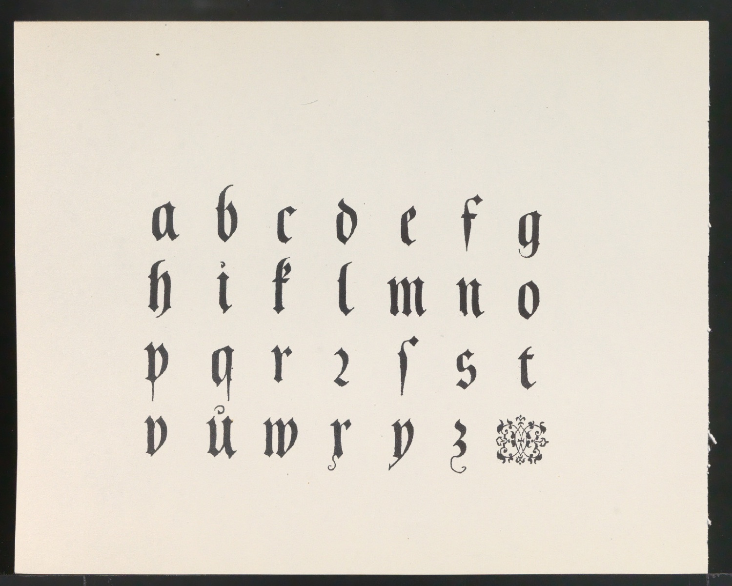 Probedrucke von Bildtafeln für Meisterbuch der Schrift — Blatt 47