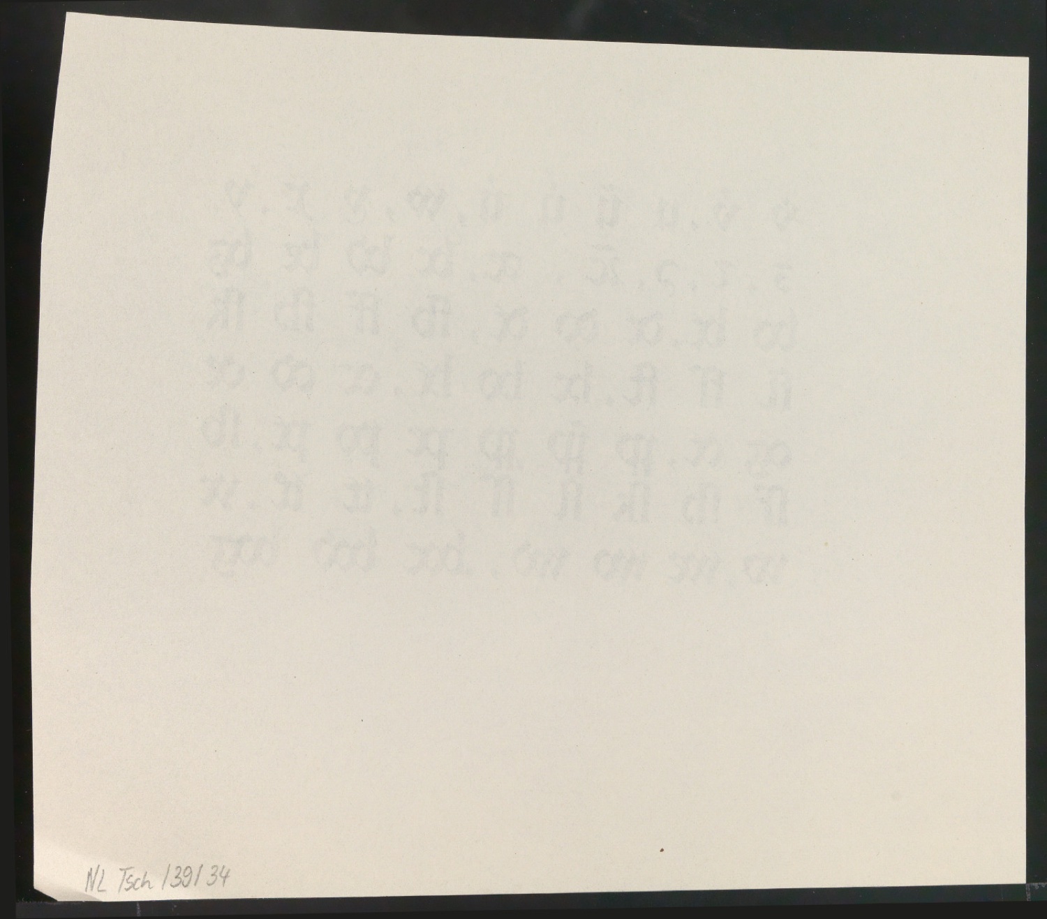 Probedrucke von Bildtafeln für Meisterbuch der Schrift — Blatt 50