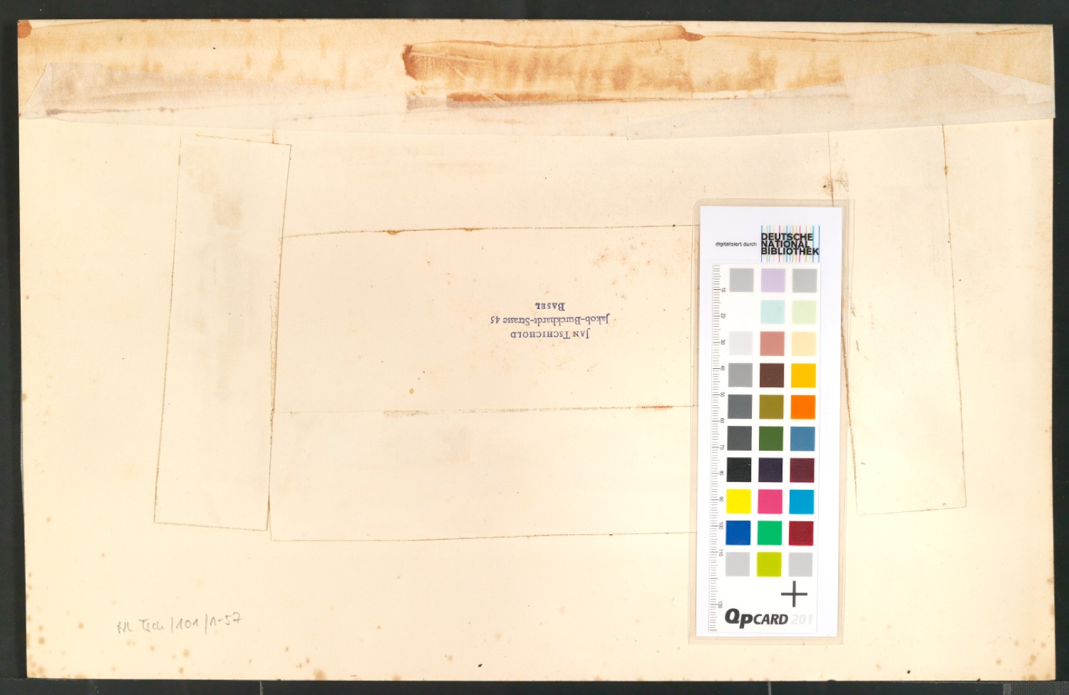 Montierter Entwurf von Signet für Georg-Rentsch-Söhne [1950] — Blatt 3