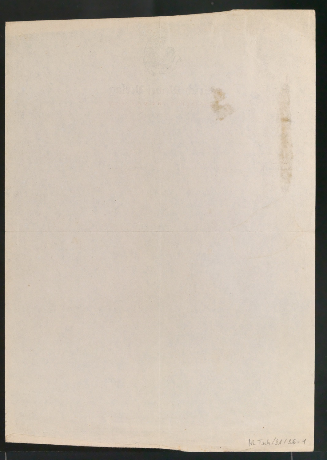 Entwurf von Briefbogen für Erich Wewel Verlag — Blatt 2