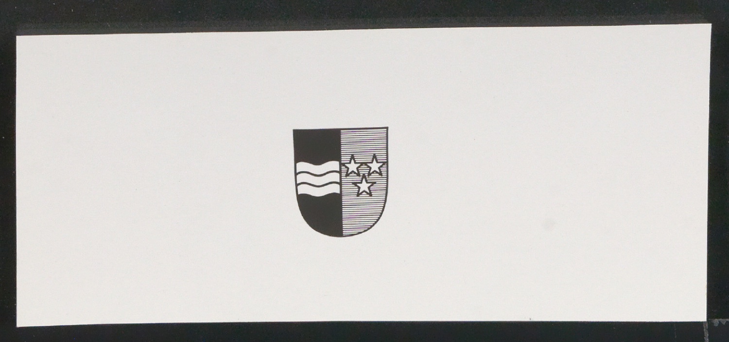 Entwürfe, Probedrucke und Klischeevorlagen zu Vordrucken für die Staatskanzlei des Kantons Aargau — Blatt 3