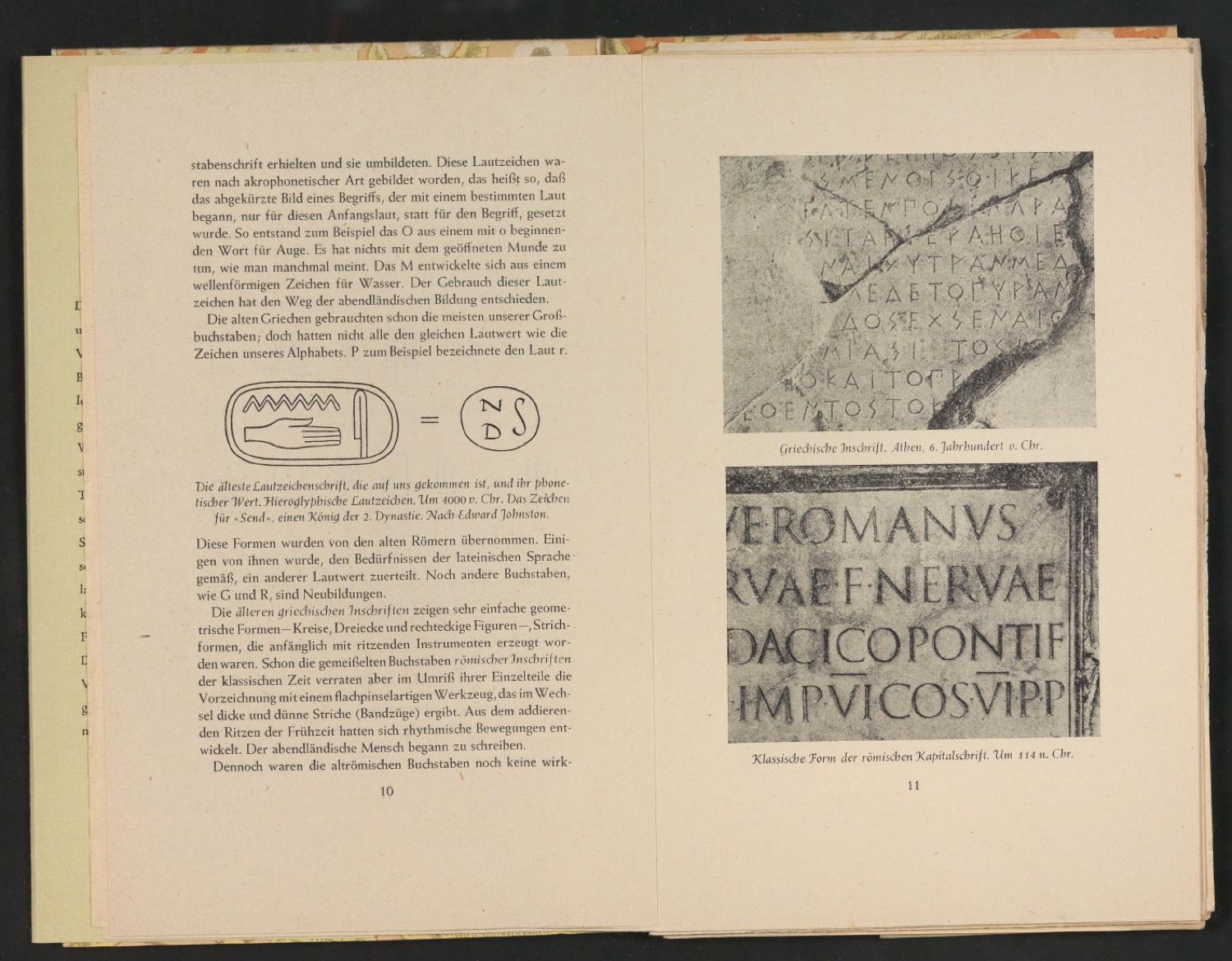 2. Autor-Bogen-Korrektur in Einbanddecke und Schutzumschlag von Schriftkunde, Schreibübungen und Skizzieren — Blatt 9