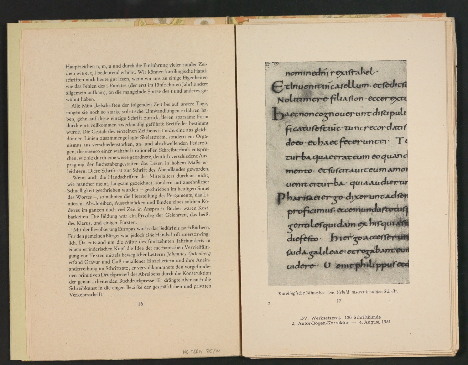 2. Autor-Bogen-Korrektur in Einbanddecke und Schutzumschlag von Schriftkunde, Schreibübungen und Skizzieren — Blatt 12