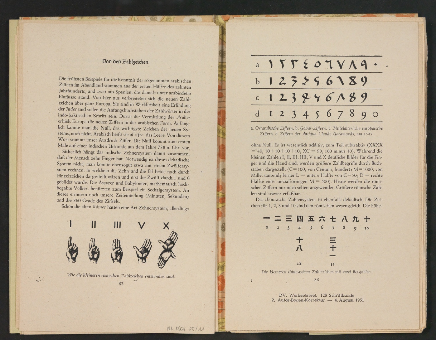 2. Autor-Bogen-Korrektur in Einbanddecke und Schutzumschlag von Schriftkunde, Schreibübungen und Skizzieren — Blatt 20