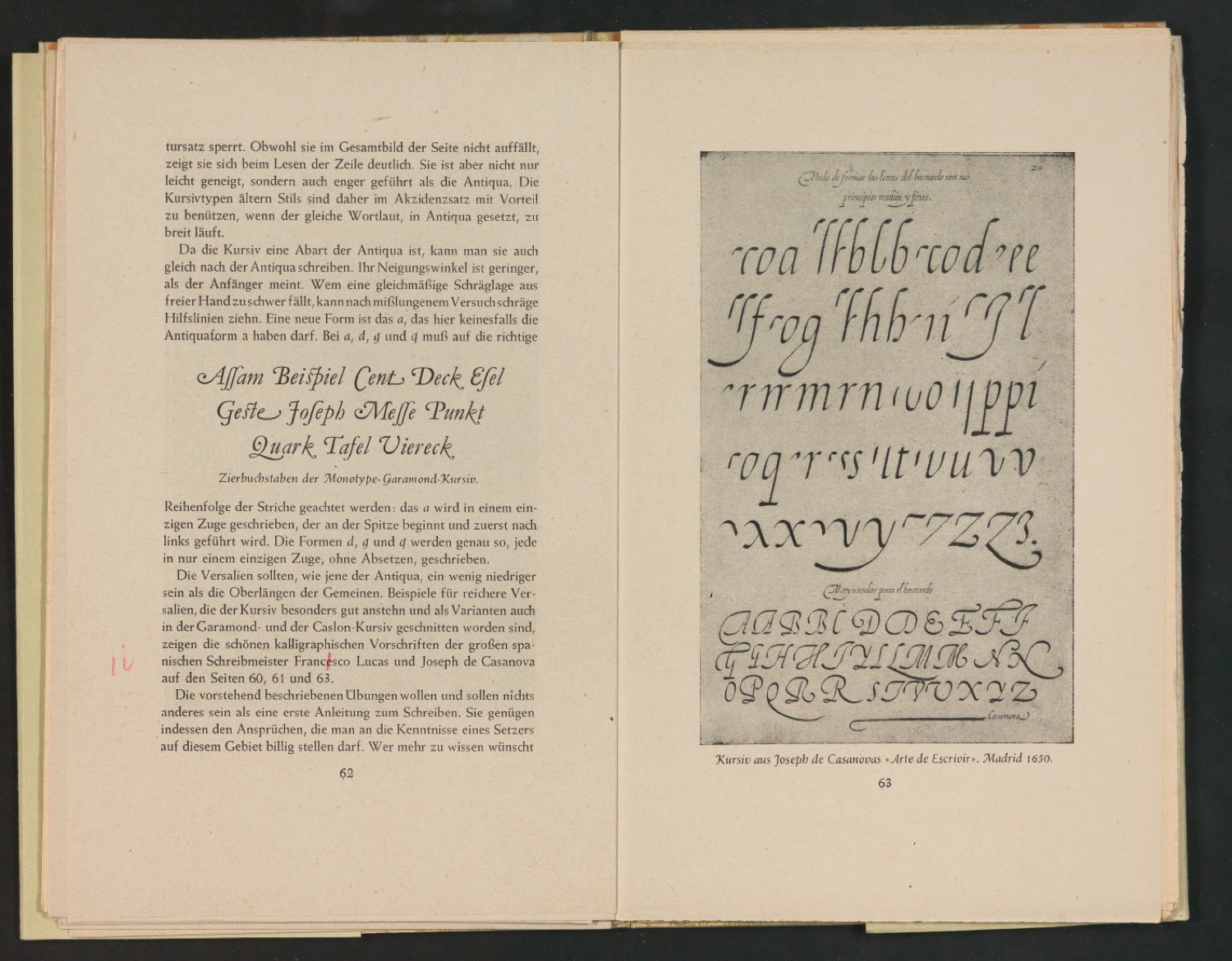 2. Autor-Bogen-Korrektur in Einbanddecke und Schutzumschlag von Schriftkunde, Schreibübungen und Skizzieren — Blatt 35