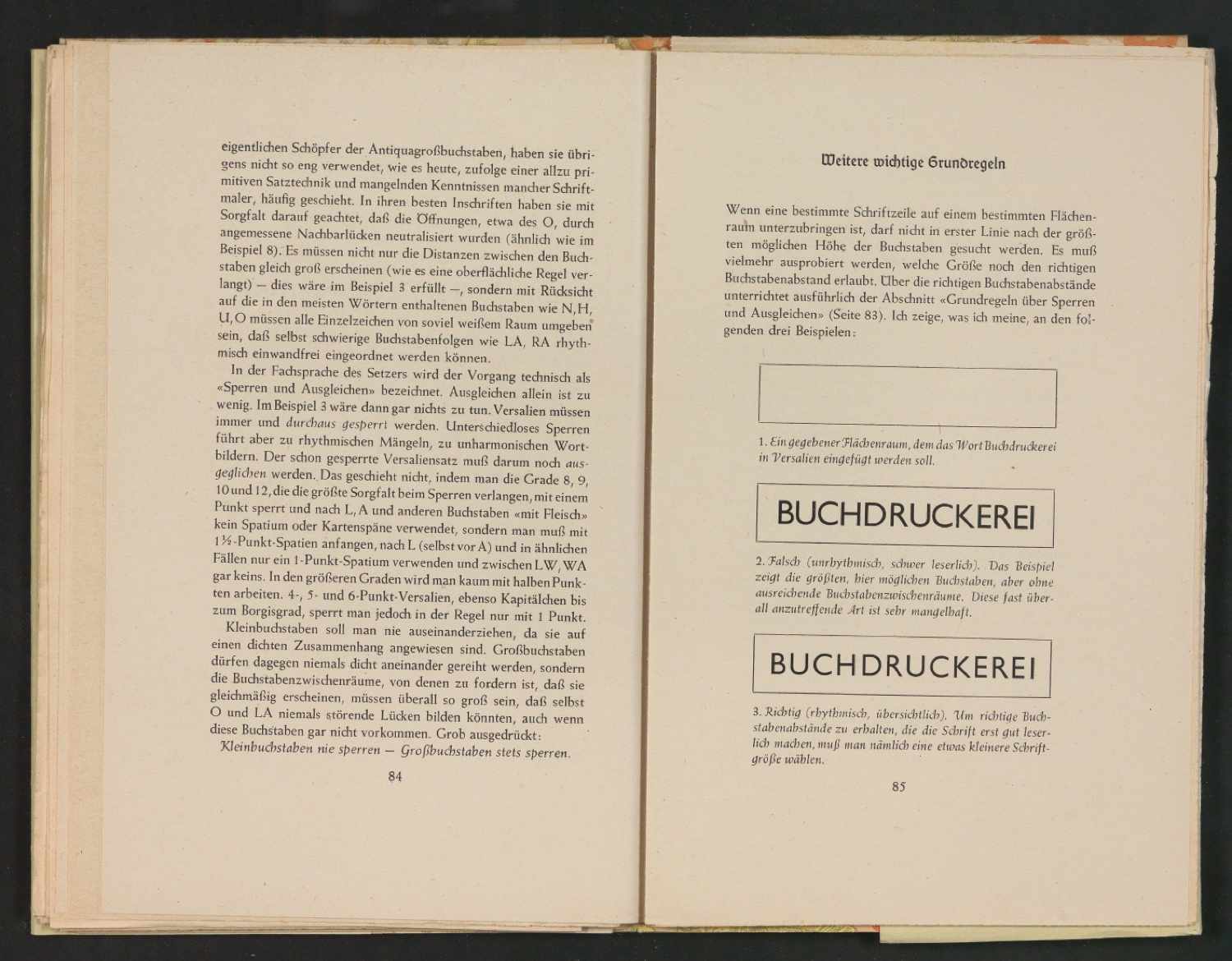 2. Autor-Bogen-Korrektur in Einbanddecke und Schutzumschlag von Schriftkunde, Schreibübungen und Skizzieren — Blatt 46