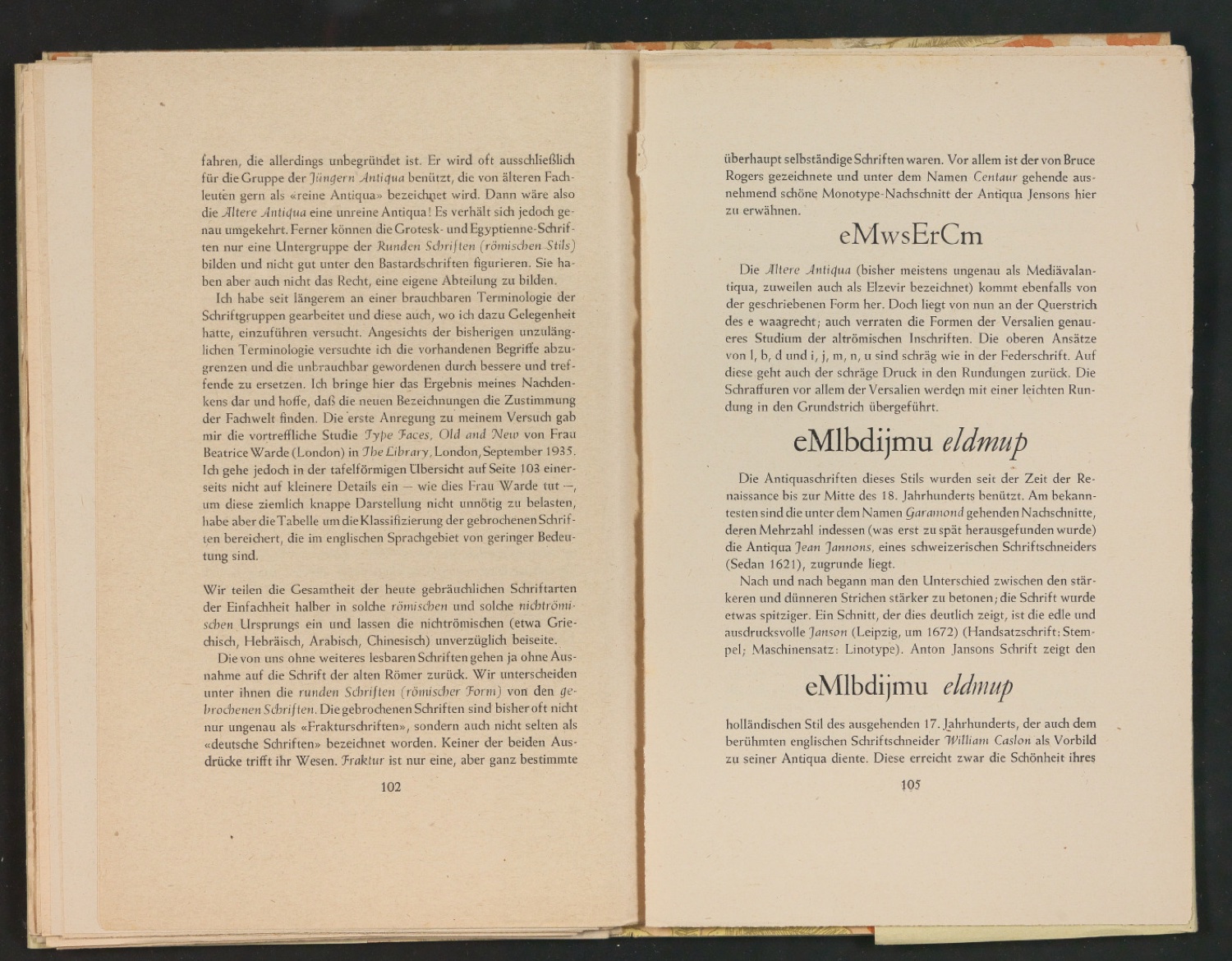 2. Autor-Bogen-Korrektur in Einbanddecke und Schutzumschlag von Schriftkunde, Schreibübungen und Skizzieren — Blatt 55