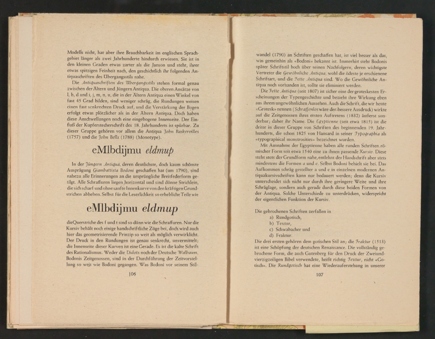 2. Autor-Bogen-Korrektur in Einbanddecke und Schutzumschlag von Schriftkunde, Schreibübungen und Skizzieren — Blatt 56