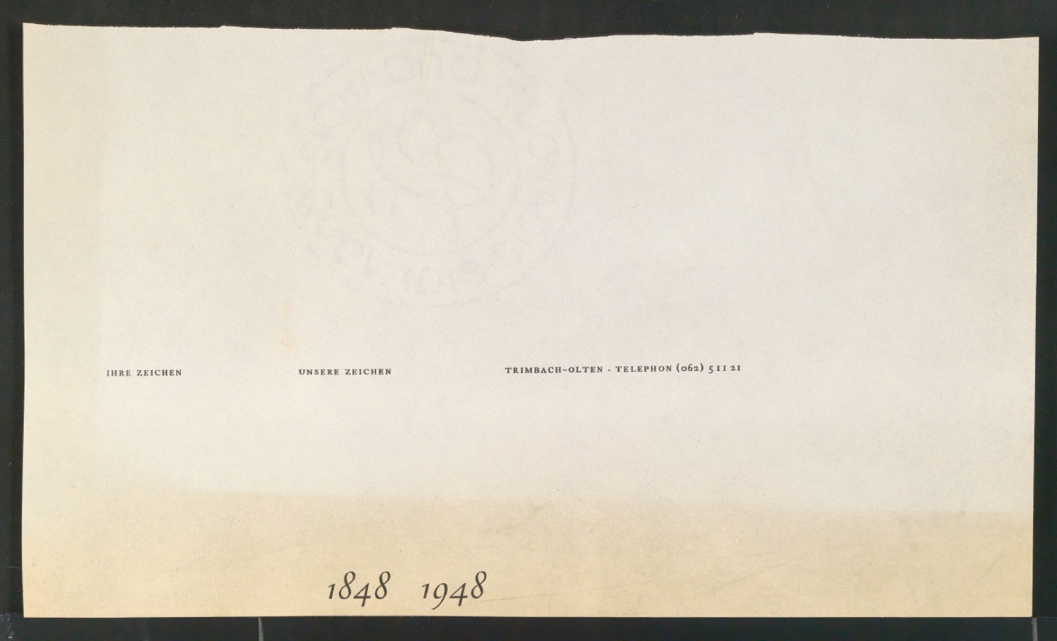 Entwürfe von Briefbogen für Georg-Rentsch-Söhne — Blatt 9