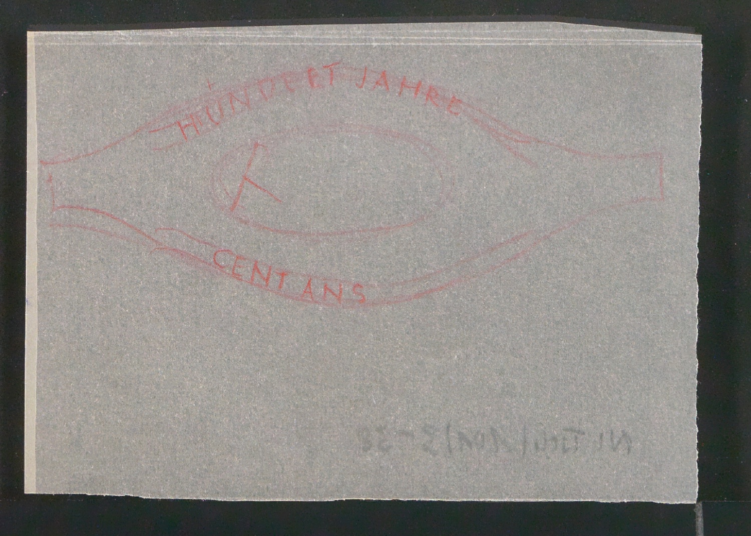 Entwurfszeichnungen von Signet für Georg-Rentsch-Söhne [1950] — Blatt 17