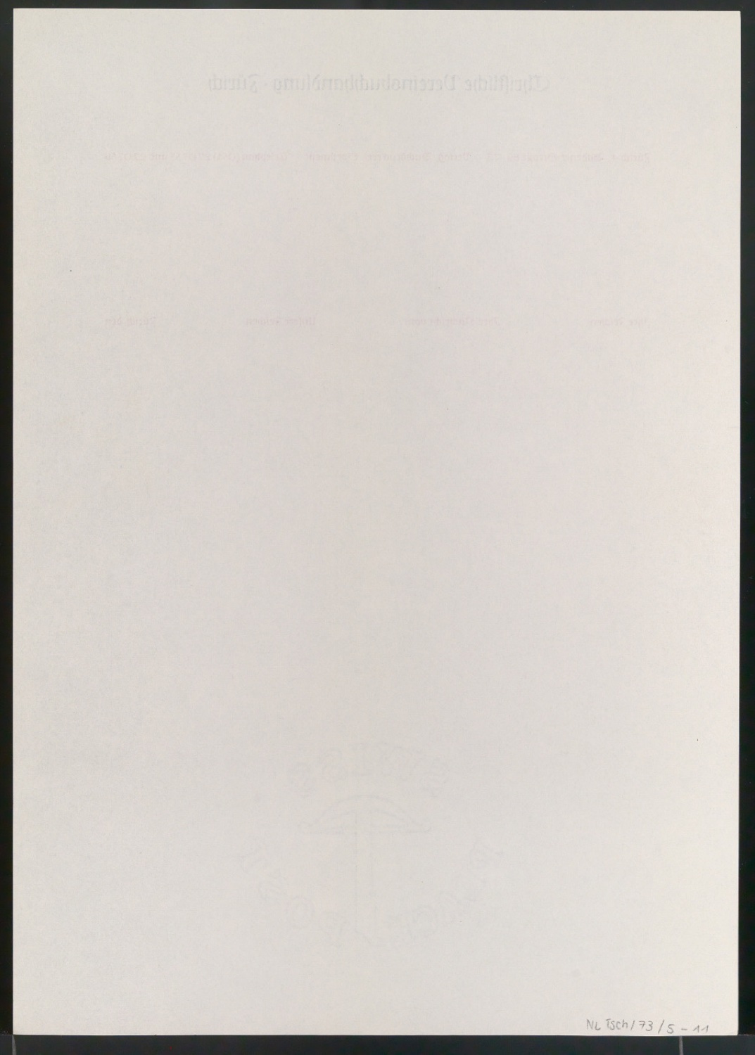 Briefbogen für Christliche Vereinsbuchhandlung Zürich — Blatt 8