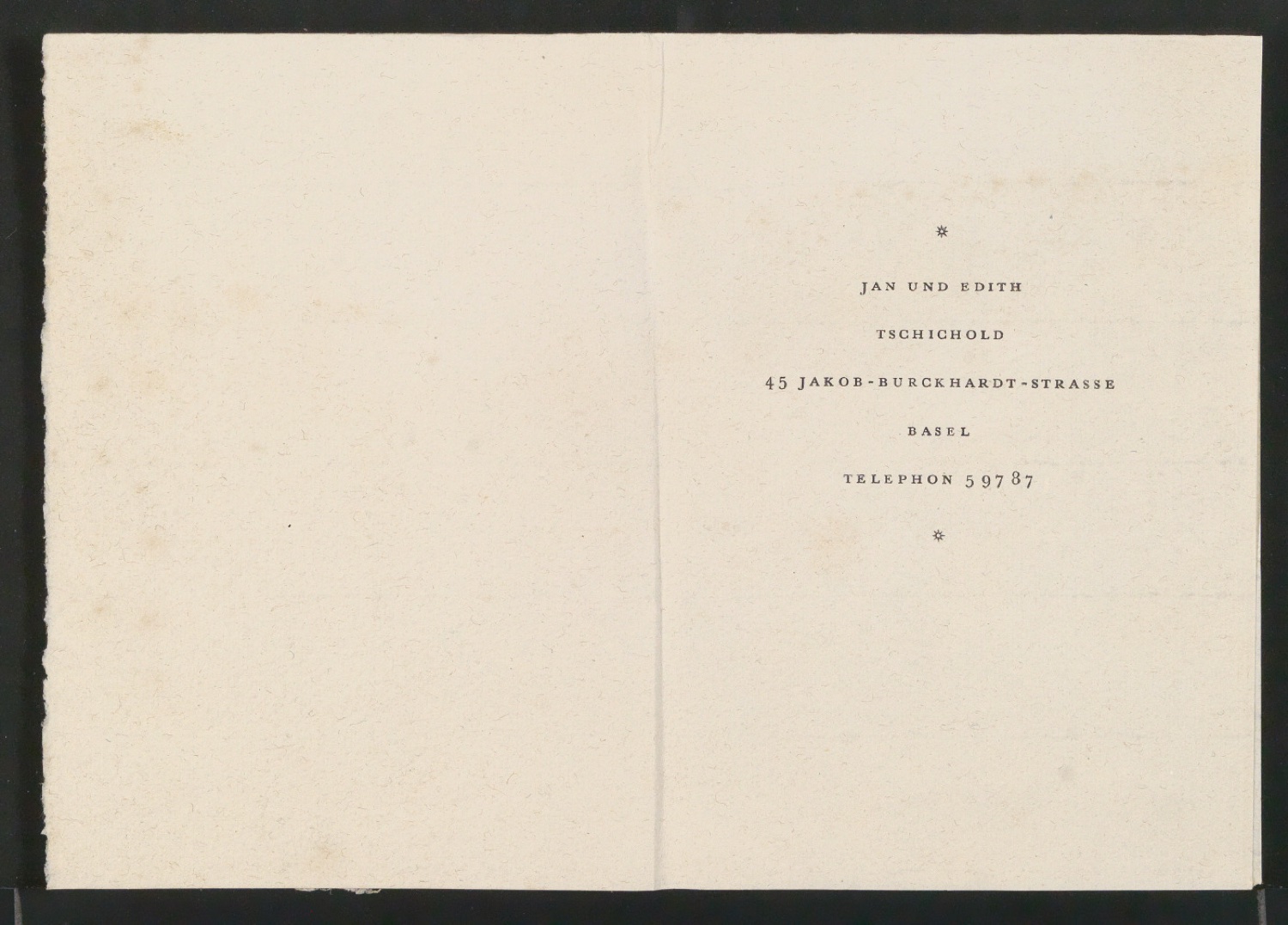 Probedrucke von Neujahrswunsch 1951 — Blatt 5