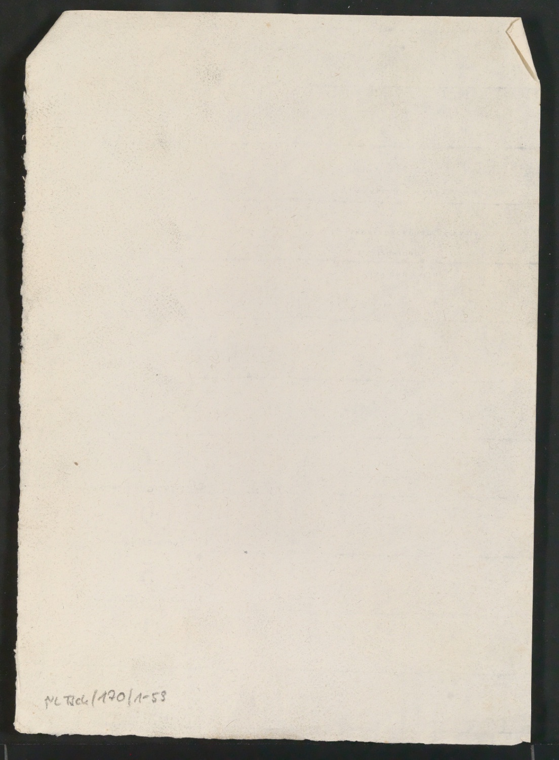 Probedrucke von Neujahrswunsch 1951 — Blatt 17