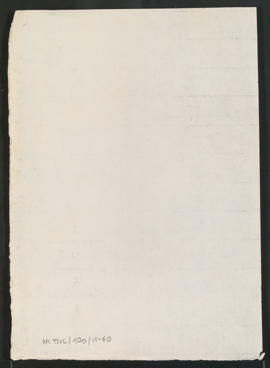 Probedrucke von Neujahrswunsch 1951 — Blatt 19