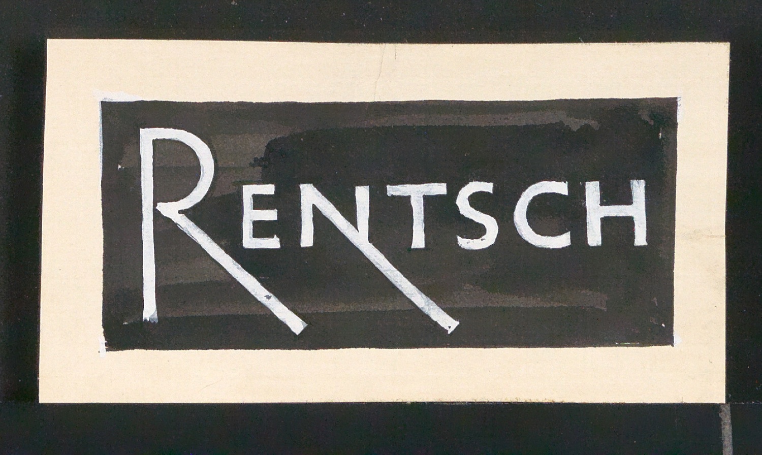 Entwurfszeichnungen von Firmenzeichen für Georg-Rentsch-Söhne [1950] — Blatt 11