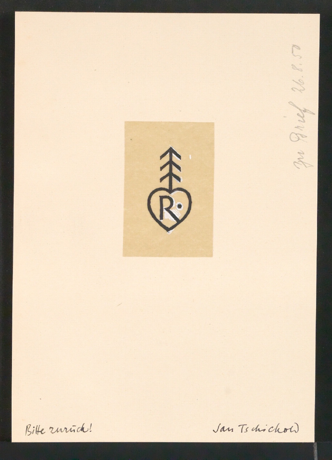 Entwurfszeichnungen von Firmenzeichen für Georg-Rentsch-Söhne [1950] — Blatt 47