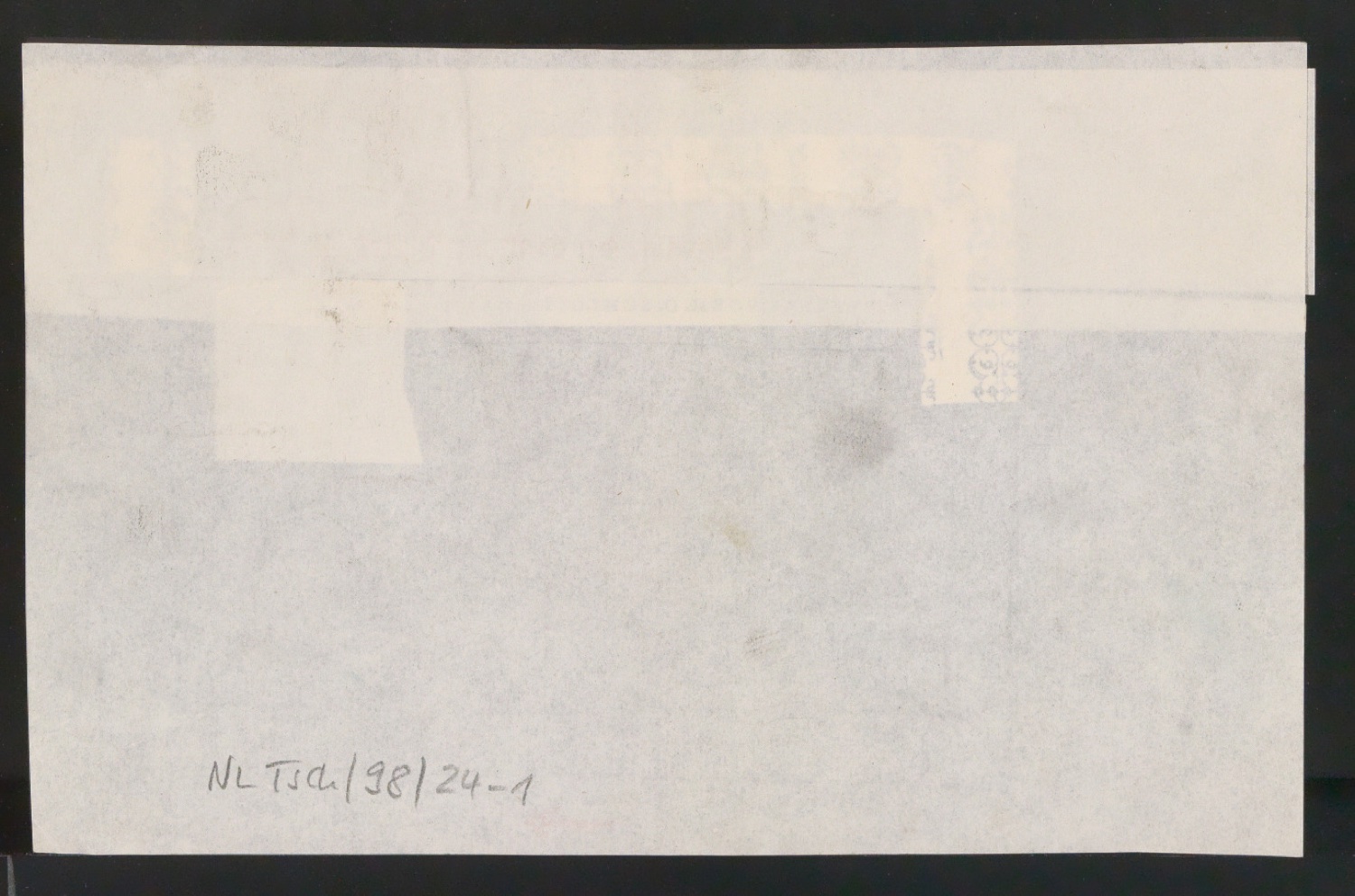 Entwurf von Adressetikett für Librairie du Château d'Art — Blatt 2
