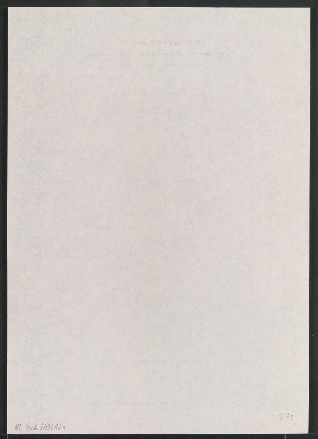 Briefpapier und Rechnungsvordruck für Galerie Beyeler und Librairie du Château d'Art — Blatt 2