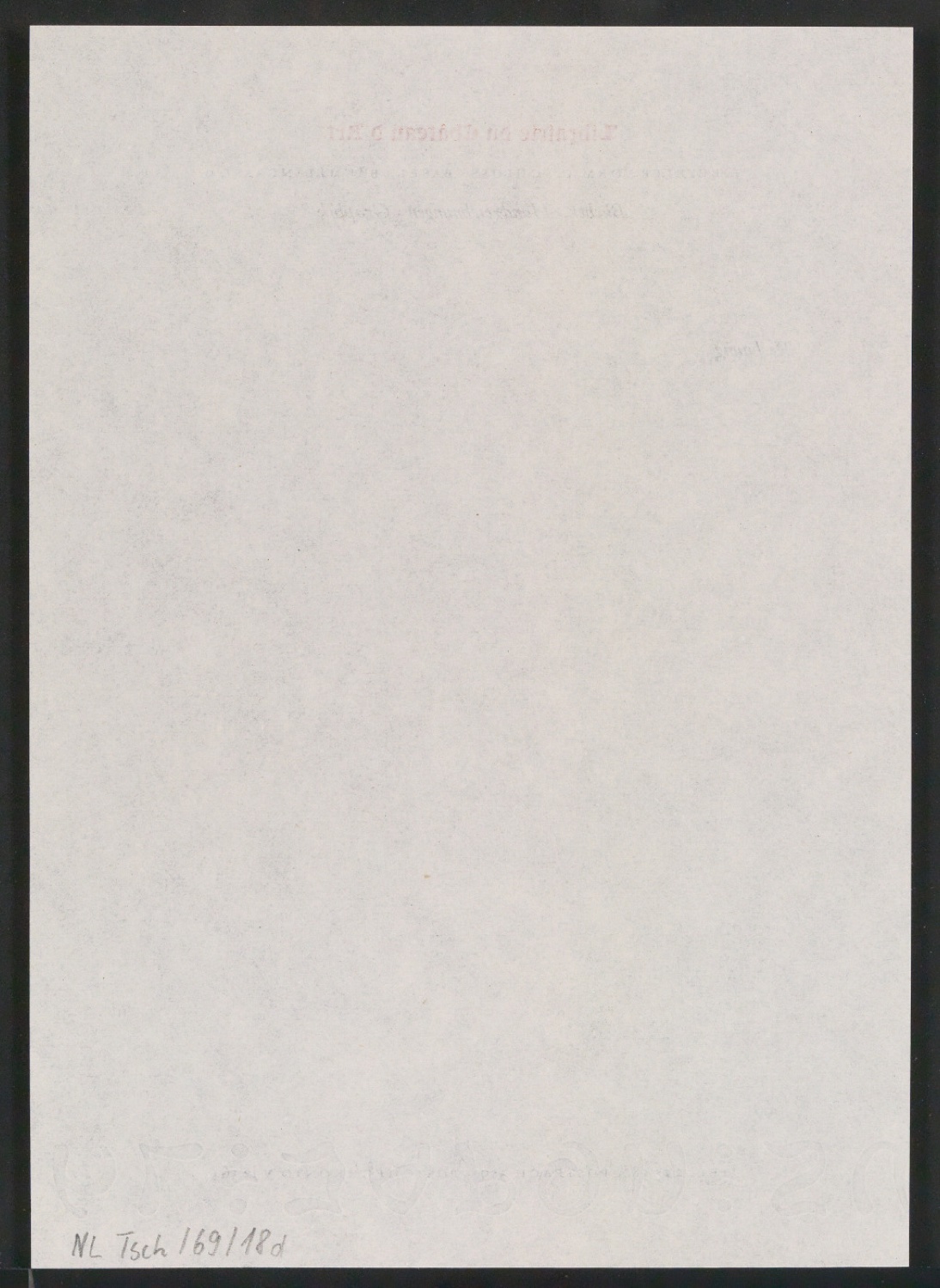 Briefpapier und Rechnungsvordruck für Galerie Beyeler und Librairie du Château d'Art — Blatt 8