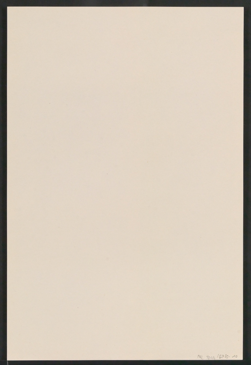 Probedrucke von Briefbogen für Edith Tschichold — Blatt 6