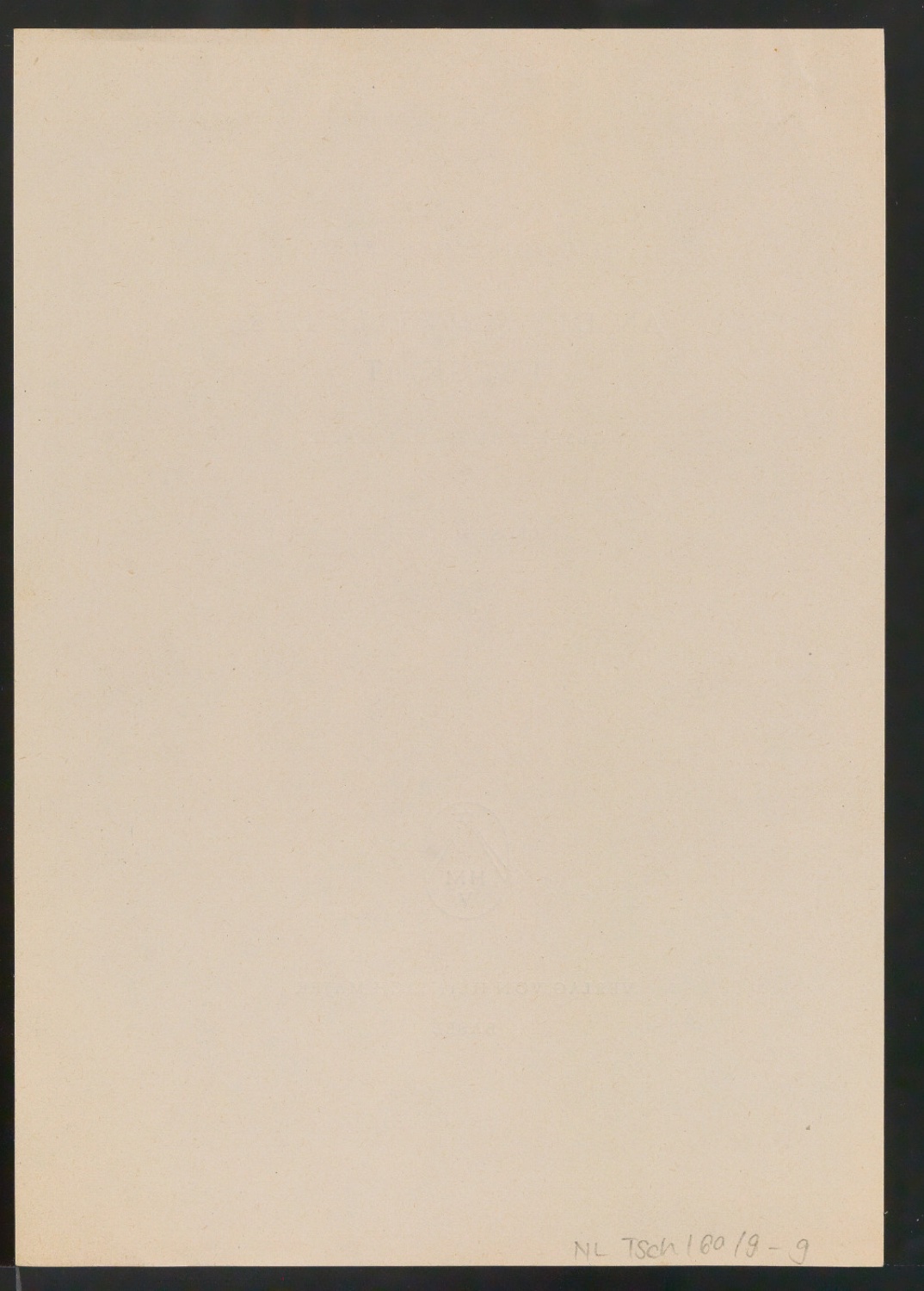 Probedrucke von Titelblättern, Buchrücken und Schutzumschlägen für Verlag Heinrich Majer — Blatt 21