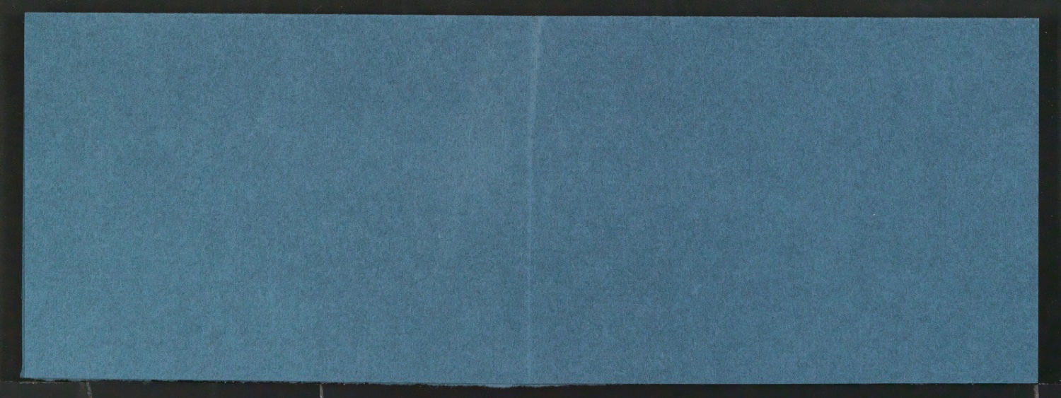 Probedruck von Neujahrswunsch mit Ornamentrahmen — Blatt 5