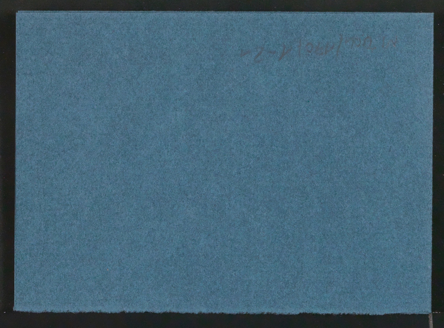 Probedruck von Neujahrswunsch mit Ornamentrahmen — Blatt 6