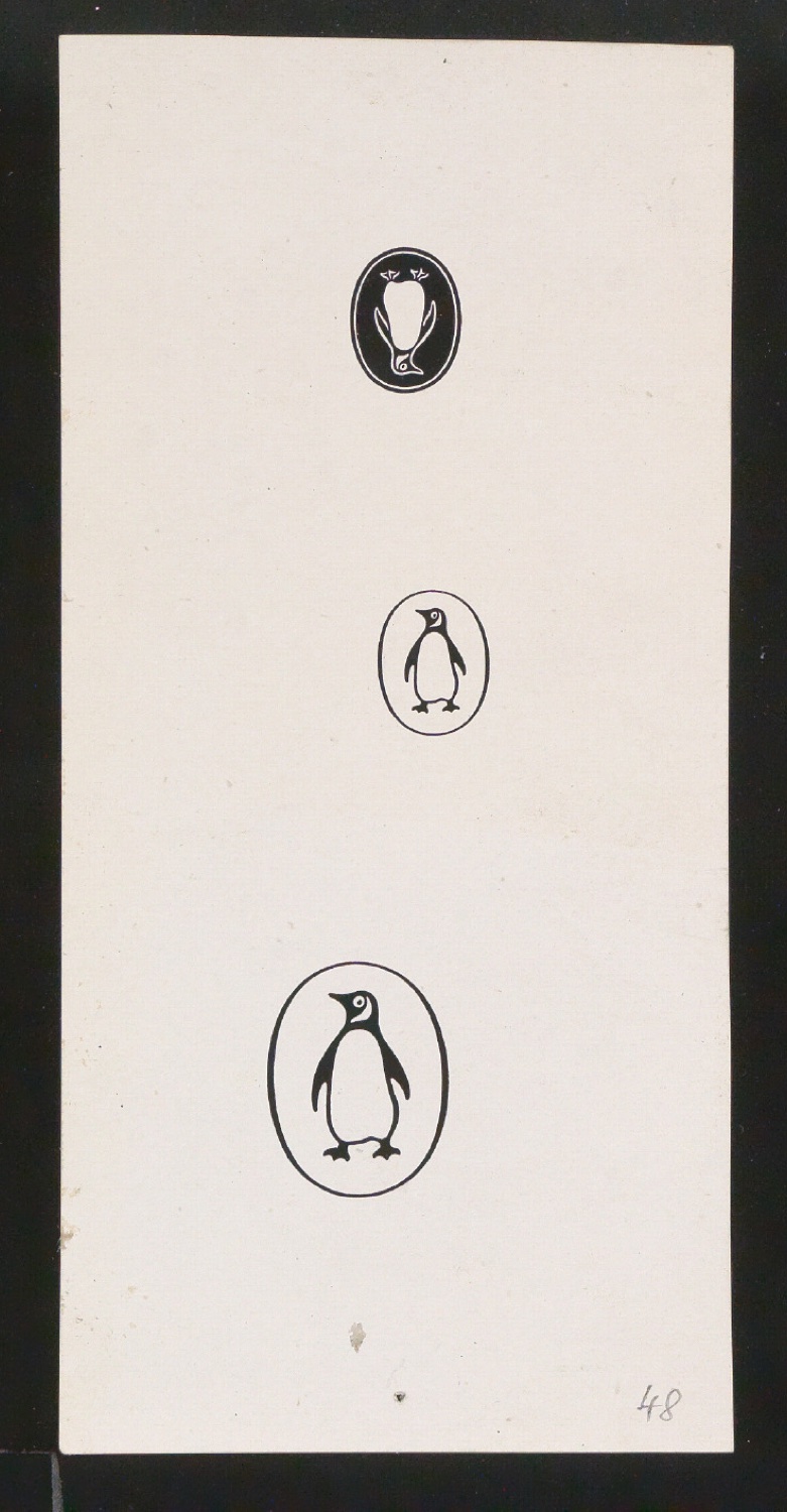 Probedrucke, Klischees und Klischeeabzüge von Verlegermarke für Penguin Books — Blatt 5