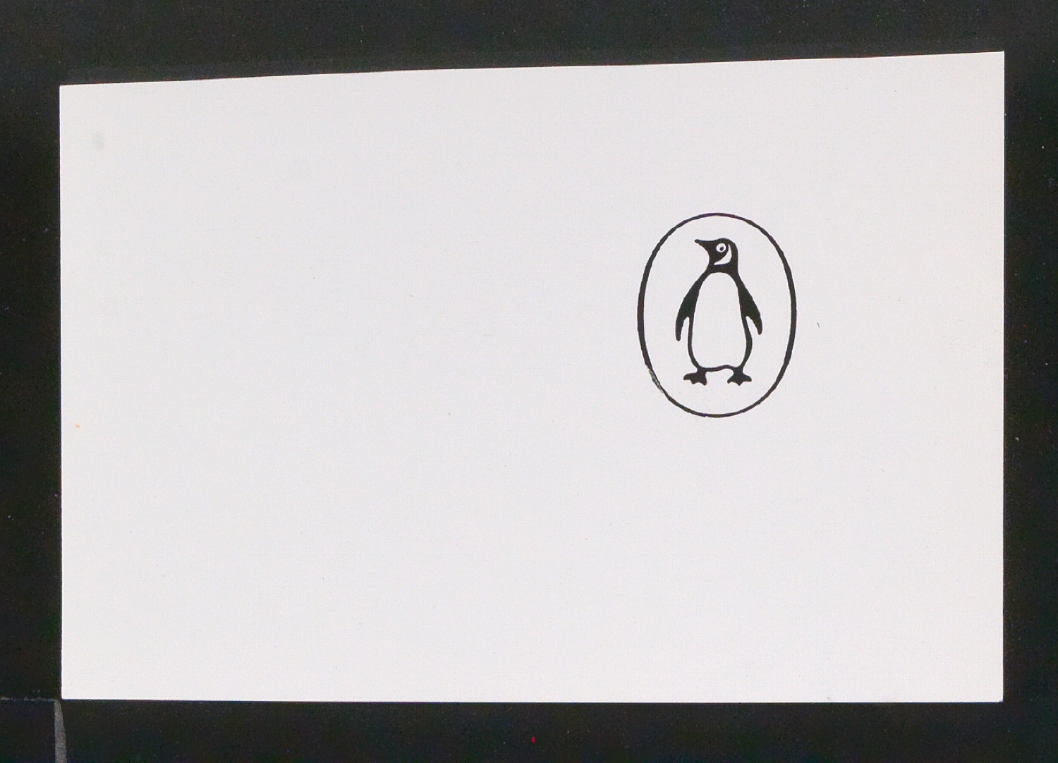 Probedrucke, Klischees und Klischeeabzüge von Verlegermarke für Penguin Books — Blatt 23