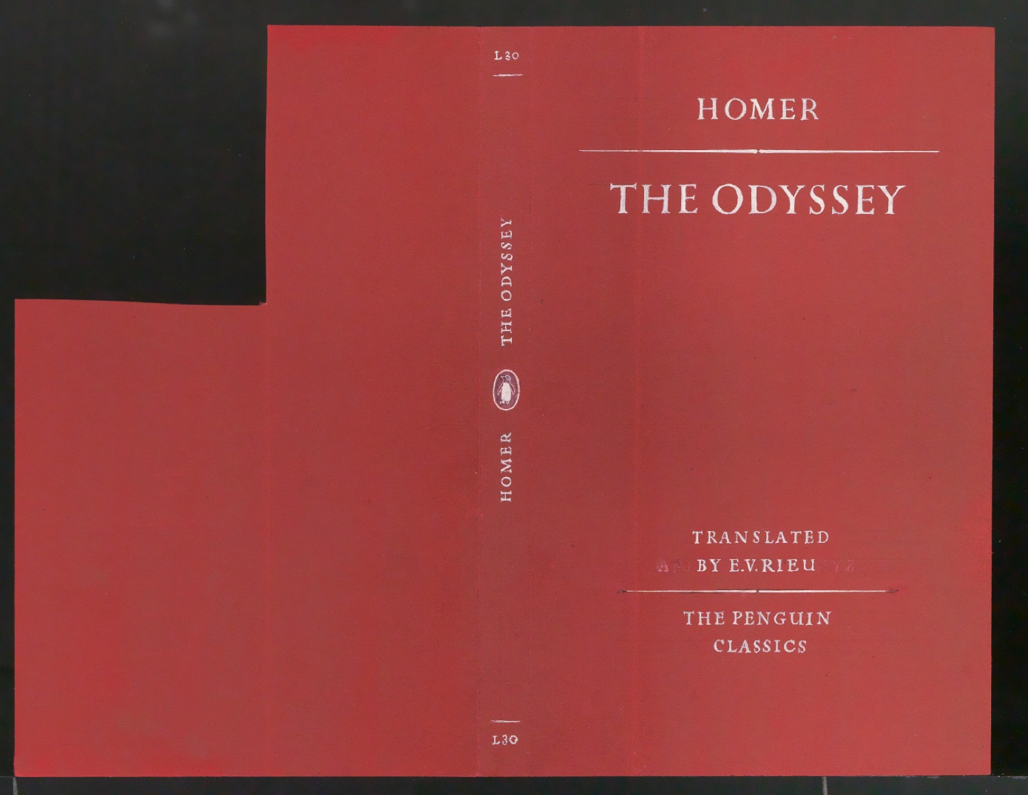 Entwurf für den Umschlag von The Odyssey — Blatt 1