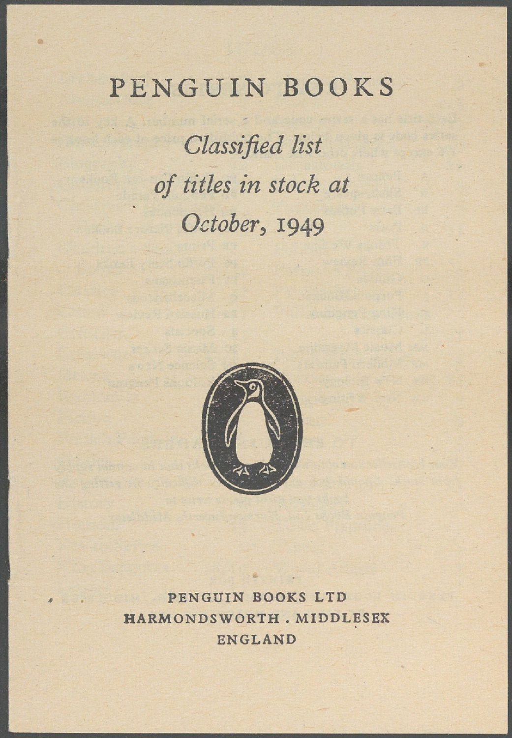 Penguin Books — Blatt 1