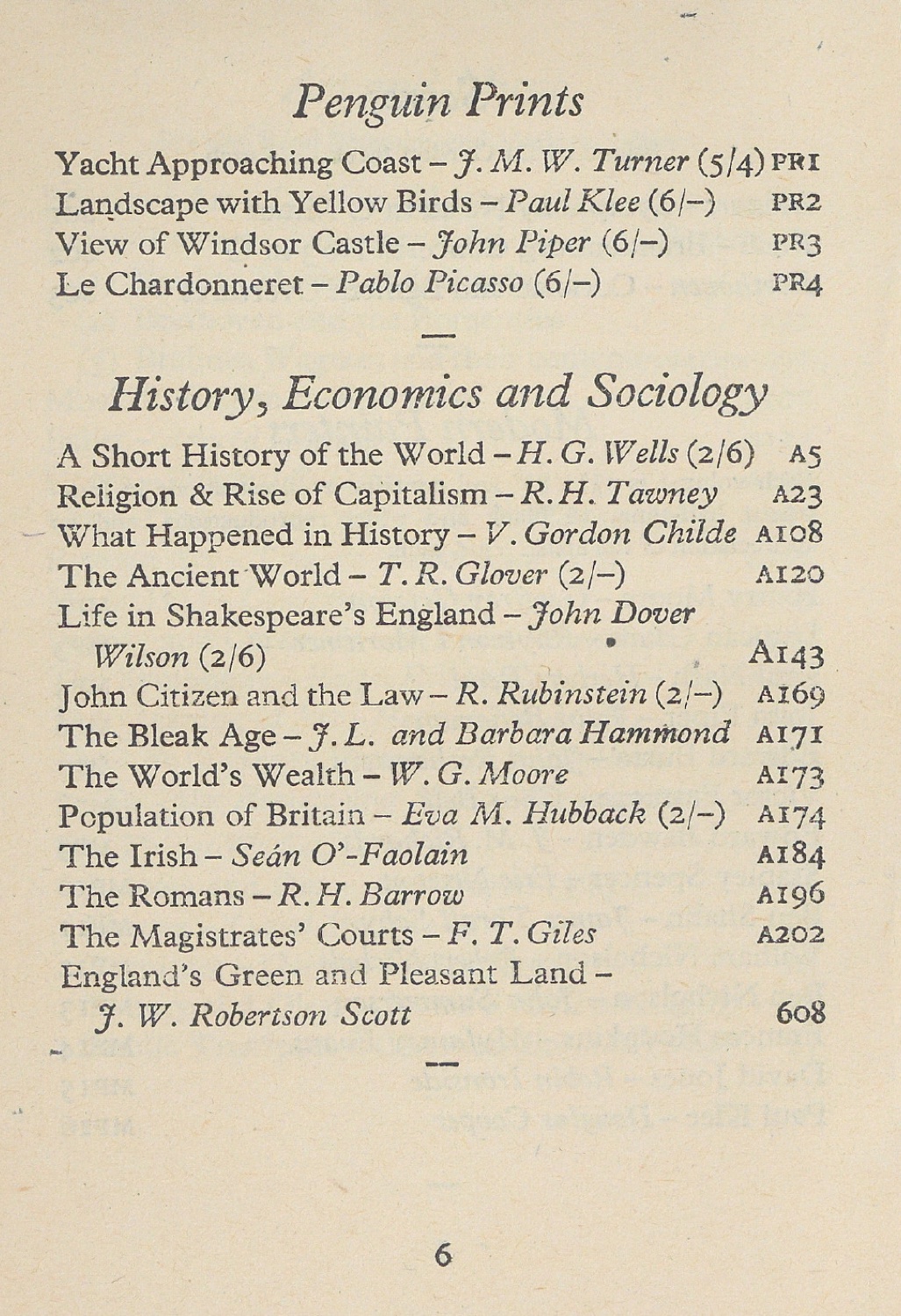 Penguin Books — Blatt 6
