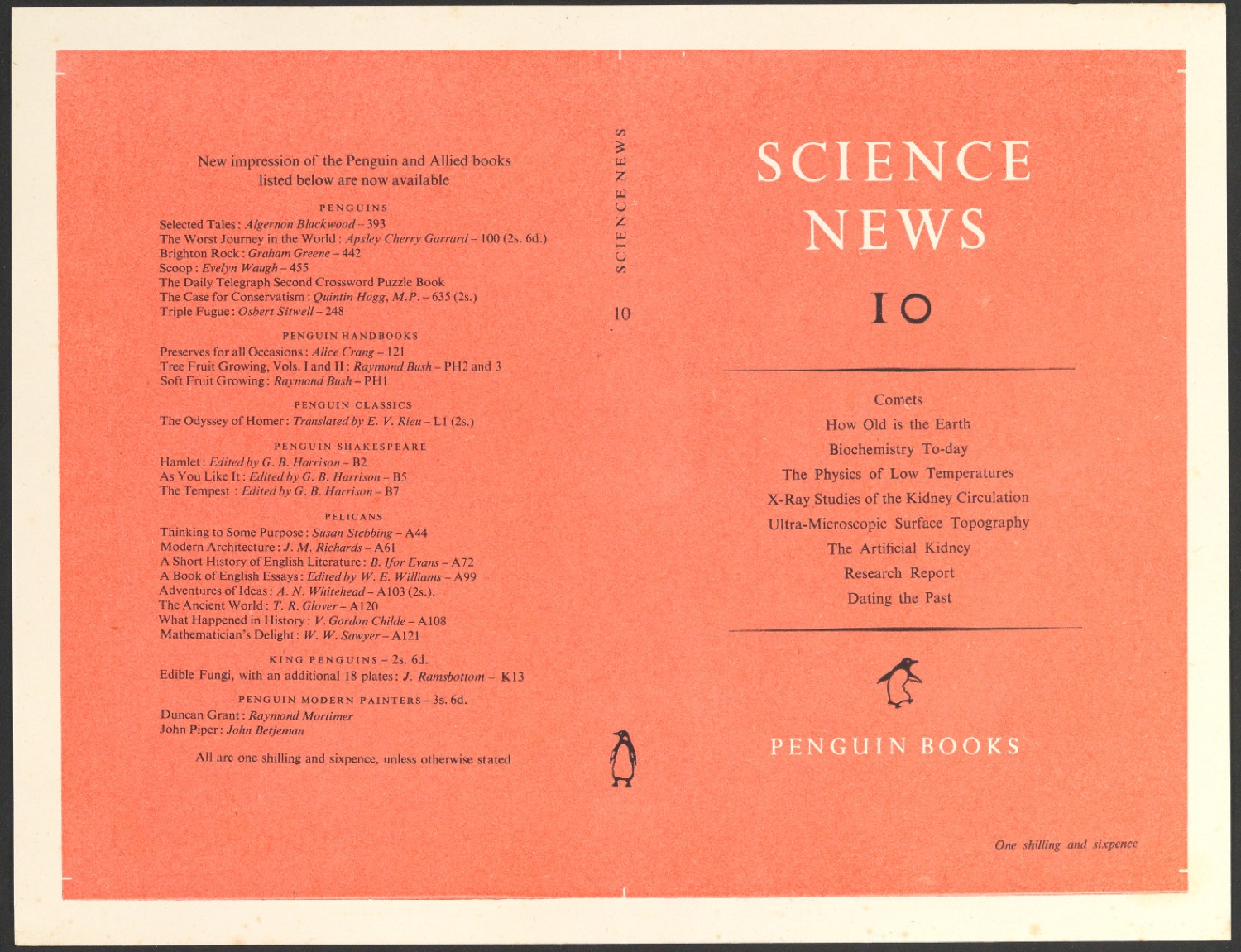 Probedruck für den Umschlag von Science News 10 — Blatt 1