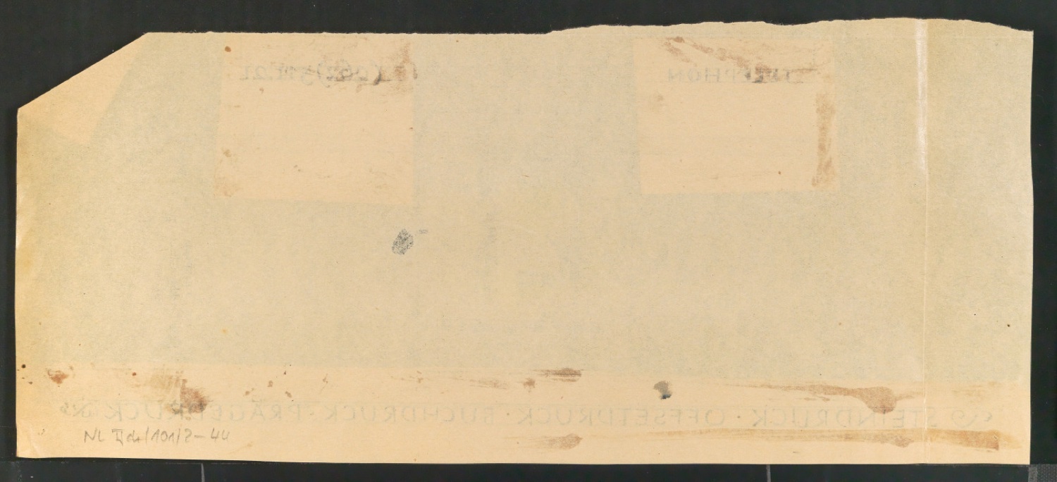 Mappe mit Entwürfen und Vorarbeiten von Kalender für Georg-Rentsch-Söhne — Blatt 48