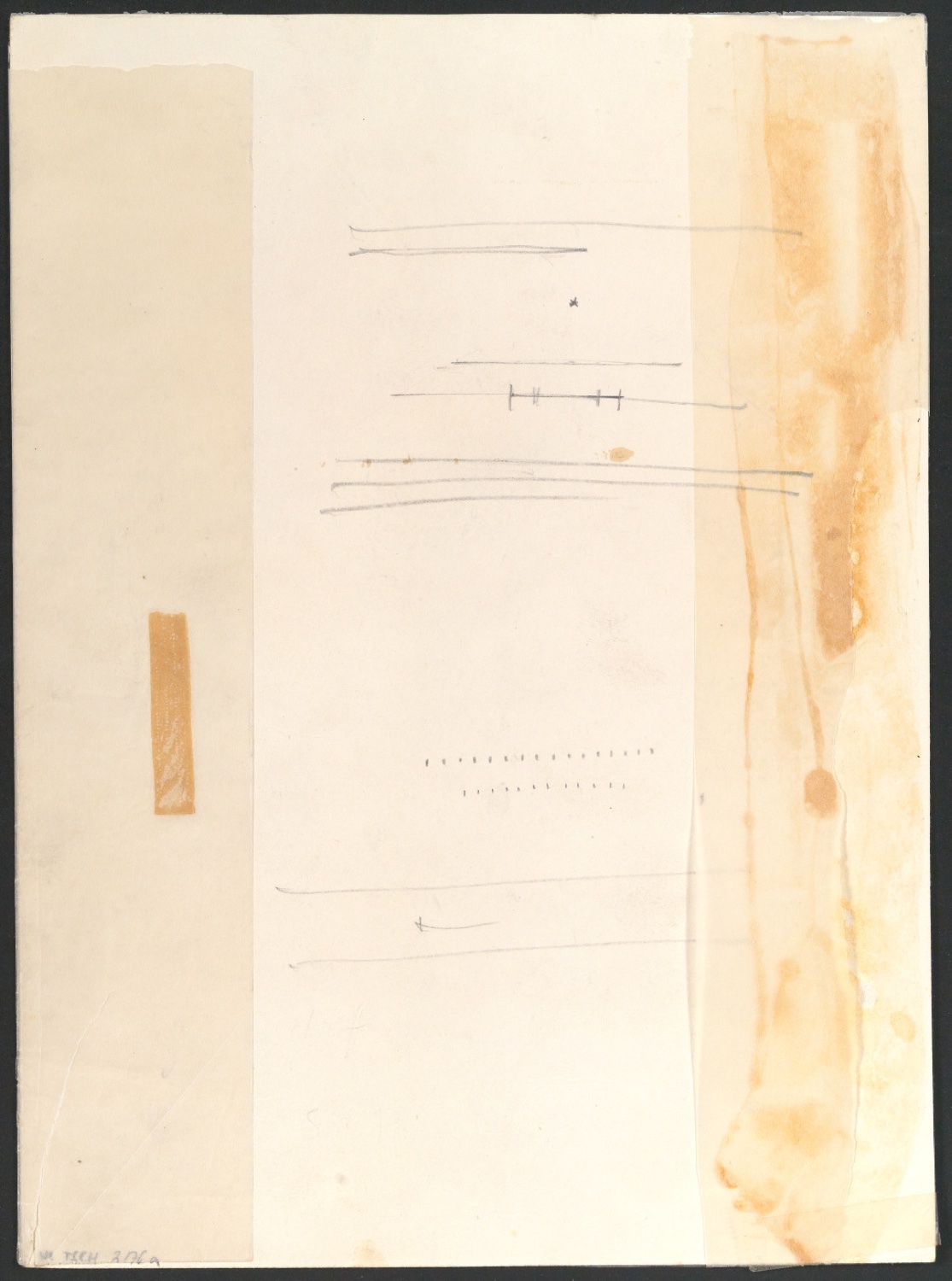 Klebeentwurf für ein Titelblatt von Penrose Annual Volume 43 — Blatt 2