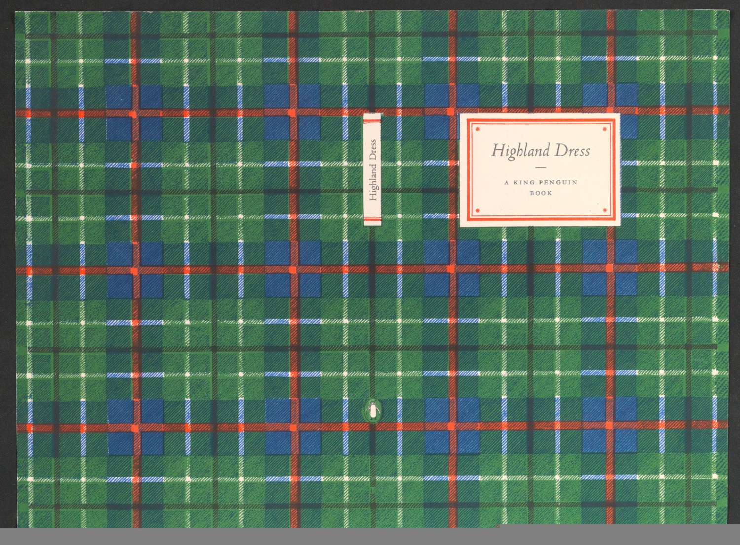Proof A für den Umschlag von Highland Dress — Blatt 1
