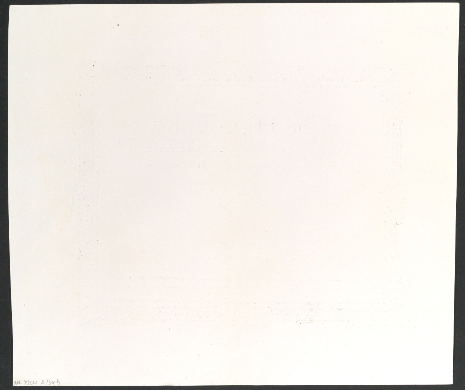 Korrigierter Probedruck für das Titelblatt von The High Toby mit handschriftlichen Anmerkungen — Blatt 2