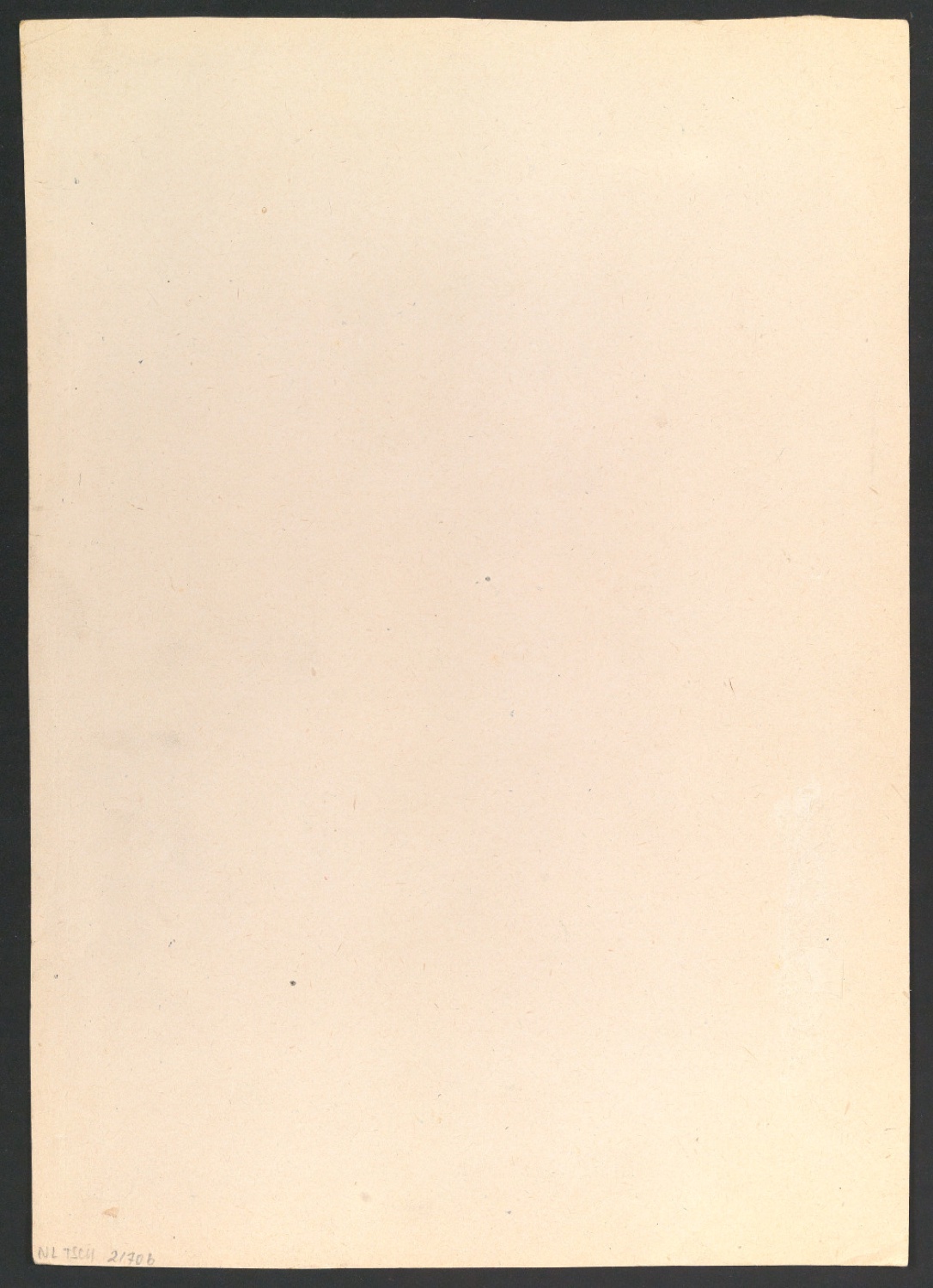 Montierter Probedruck des Titelblattes der Broschüre The Pelican History of Art — Blatt 2