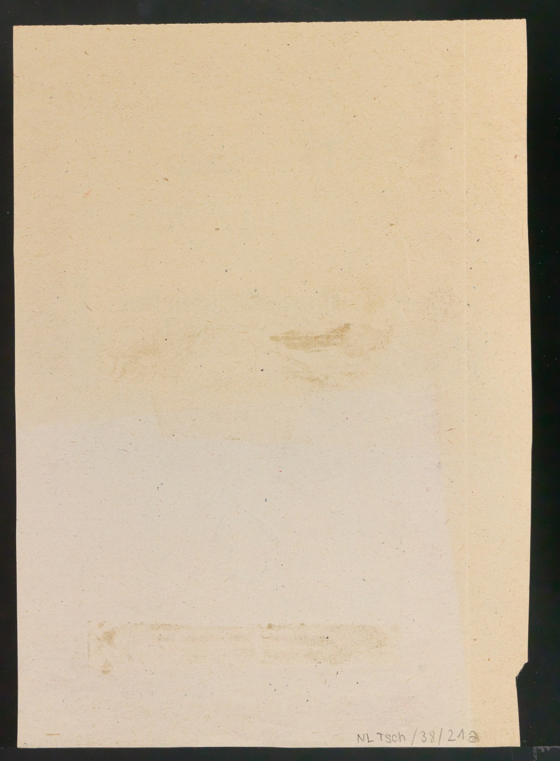 Klebeentwurf für den Umschlag von The Harp and the Oak — Blatt 2