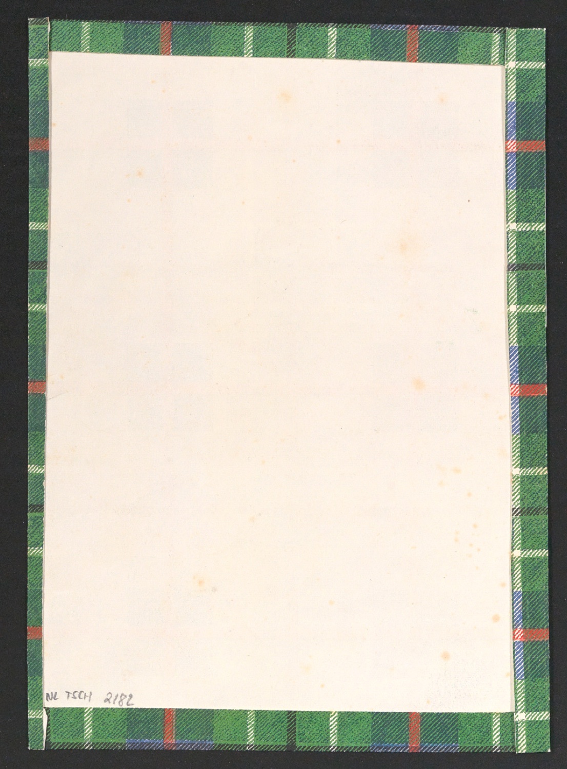 Klebeentwurf für den Umschlag von Highland Dress — Blatt 1