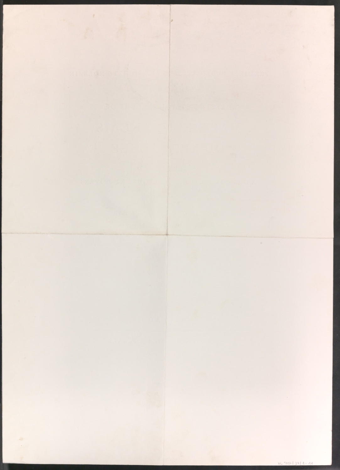 Probedruck für das Titelblatt von Dessins et aquarelles de maîtres français du 19e siècle — Blatt 2