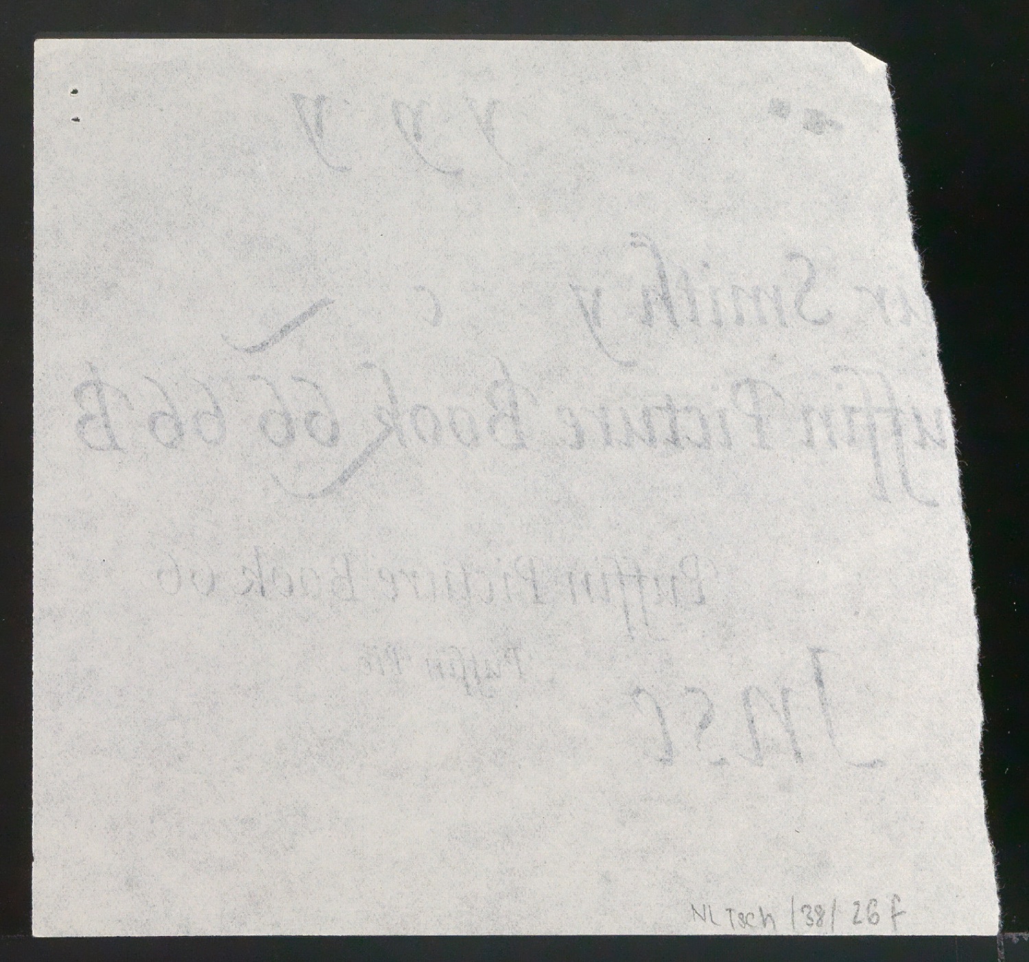 Skizzen eines Schriftzuges Puffin Picture Book 66 — Blatt 2