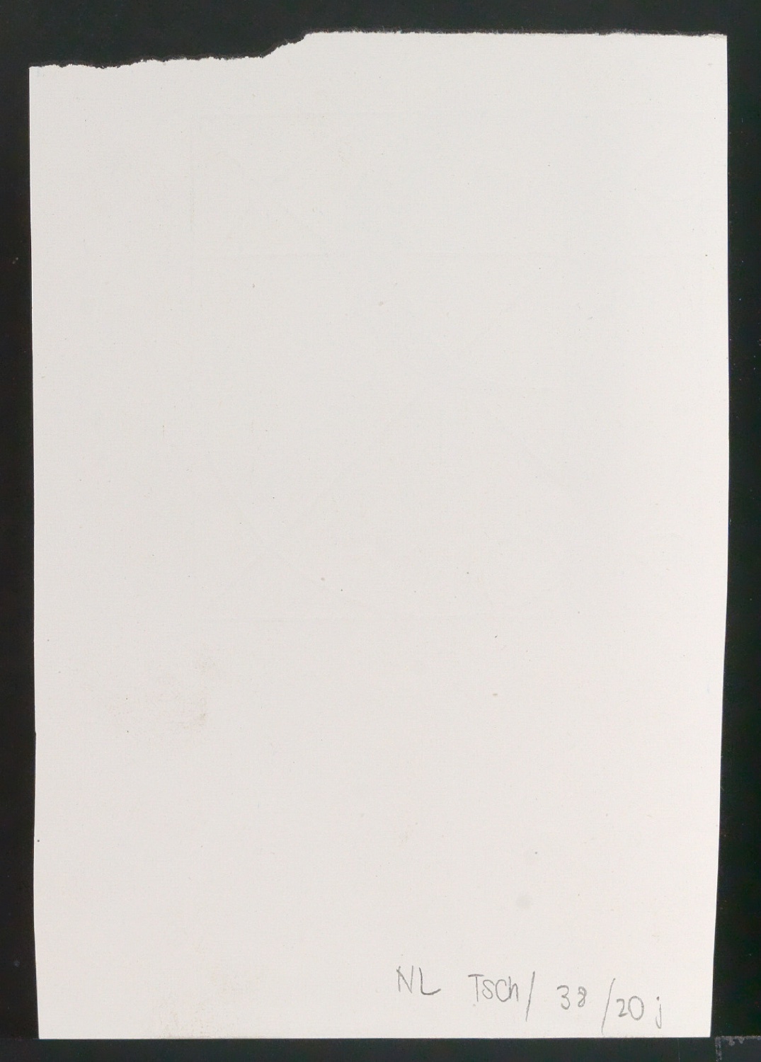 Probedruck des Signets für den Umschlag von Penguins Progress Volume 5 — Blatt 2