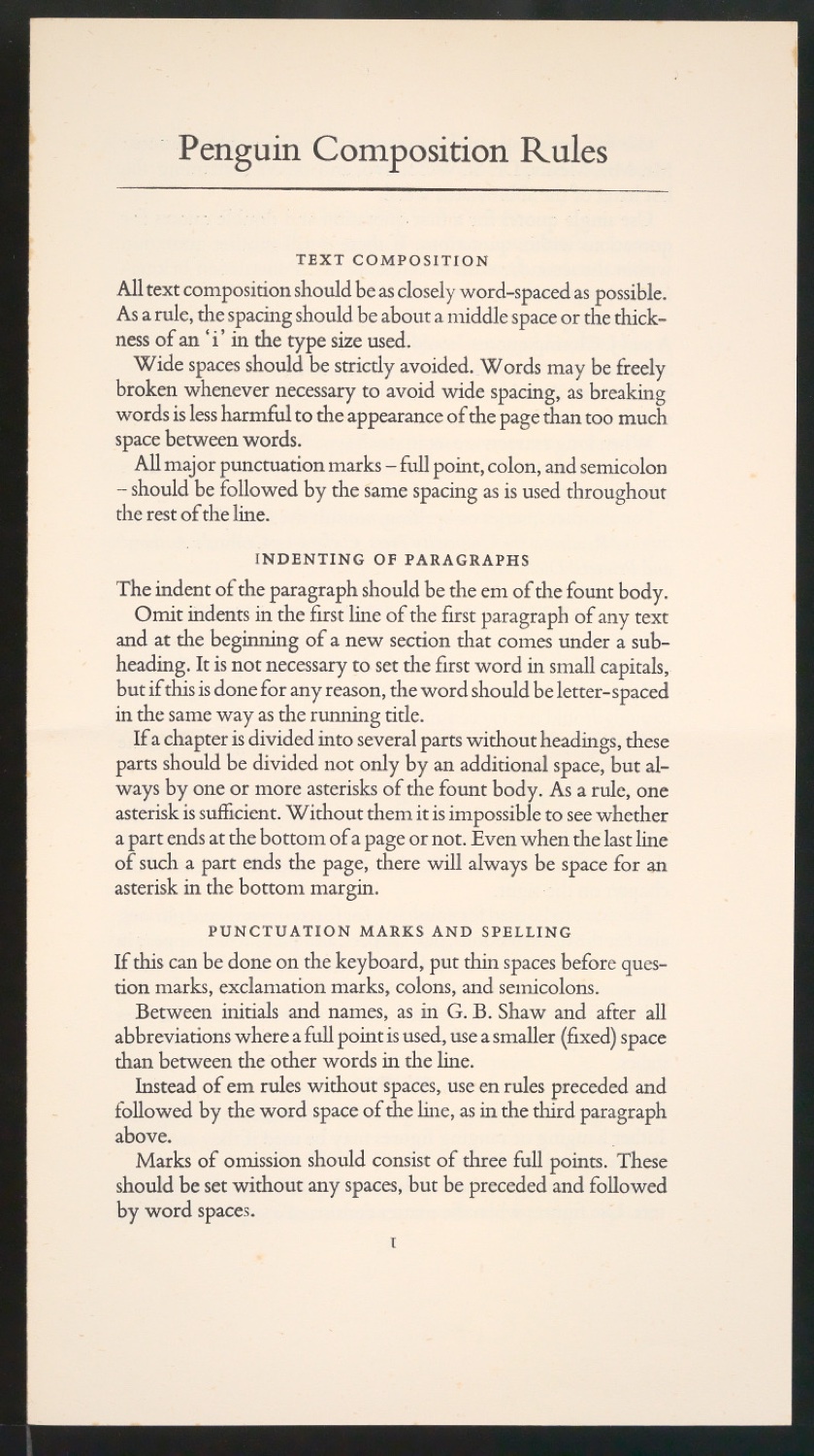 Penguin Composition Rules — Blatt 1