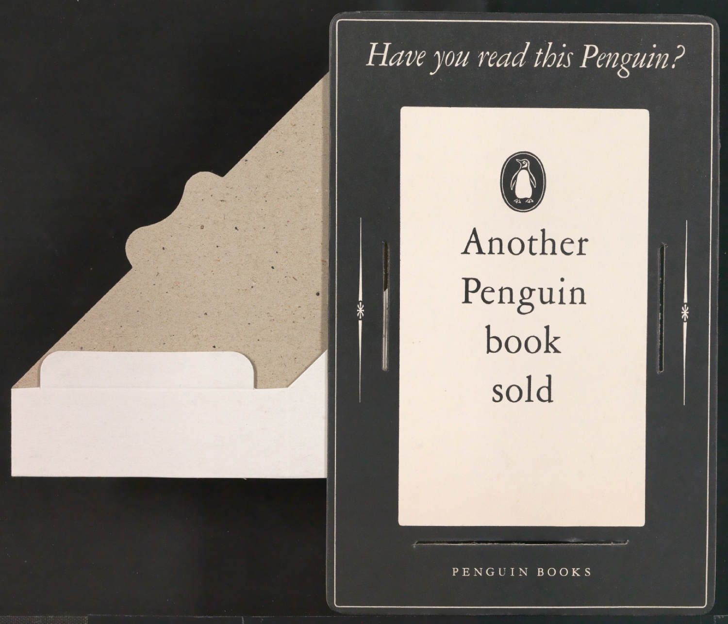 Papp-Aufsteller Another Penguin Book Sold — Blatt 1