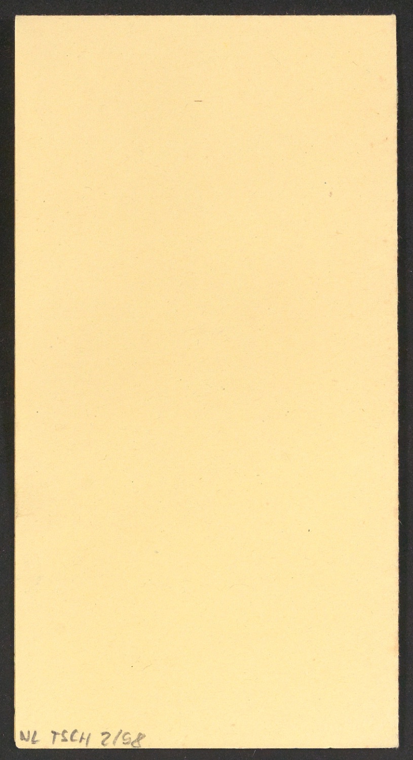 Druckfahne der Menükarte Christmas Dinner 1947 — Blatt 4